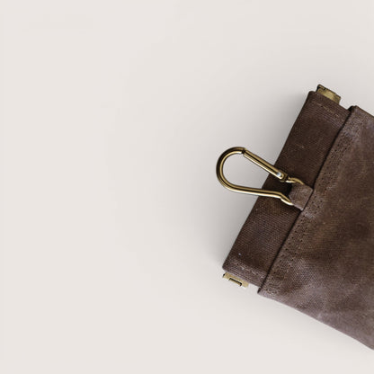 Waterproof Canvas & Leather Dog Treat Bag