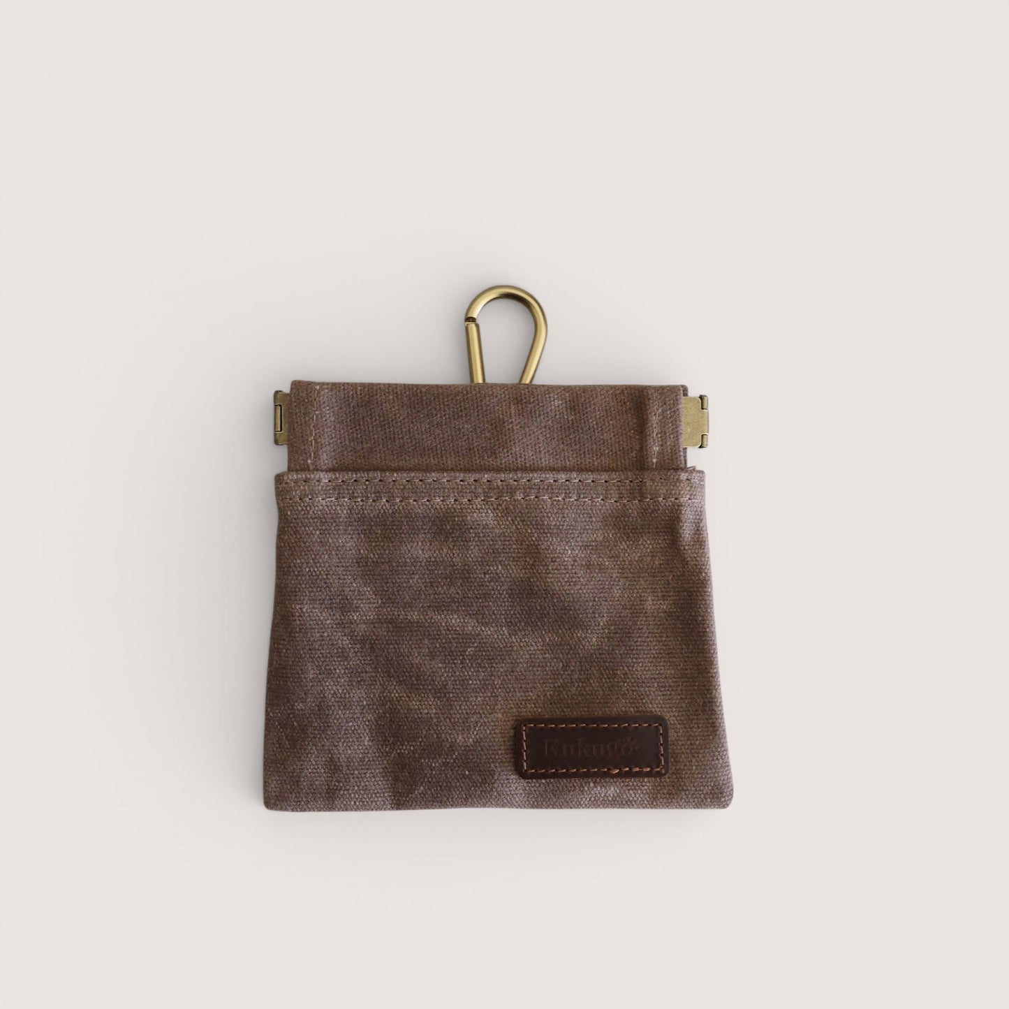 Waterproof Canvas & Leather Dog Treat Bag