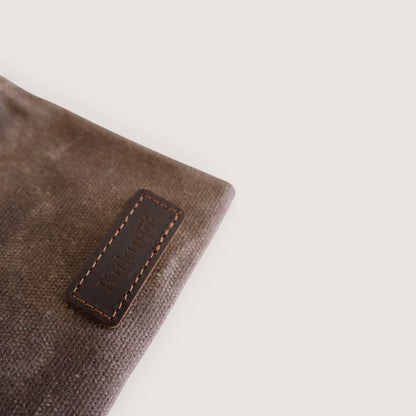 Waterproof Canvas & Leather Dog Treat Bag
