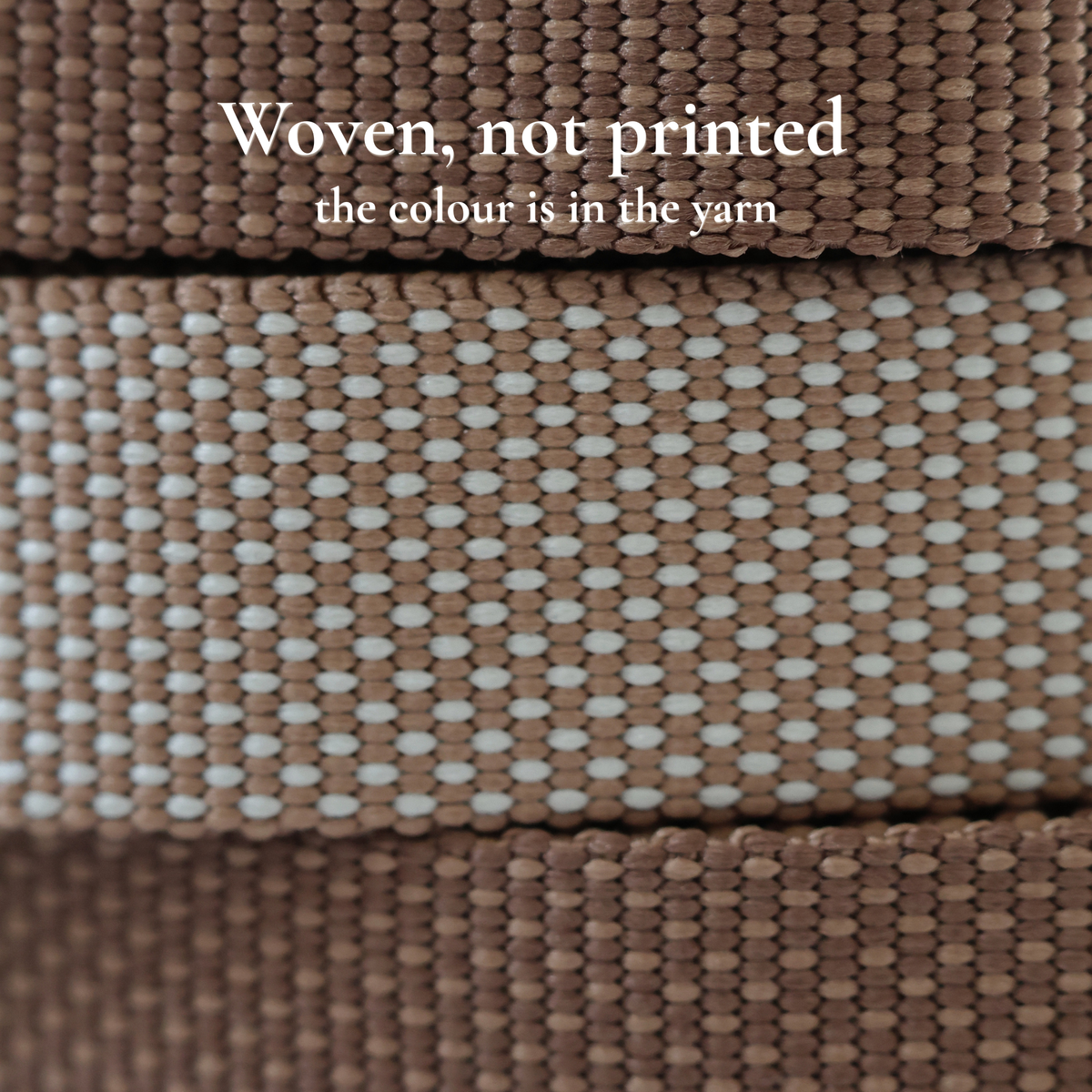 Kuku Brown Nylon Webbing Y-Shaped Dog Harness
